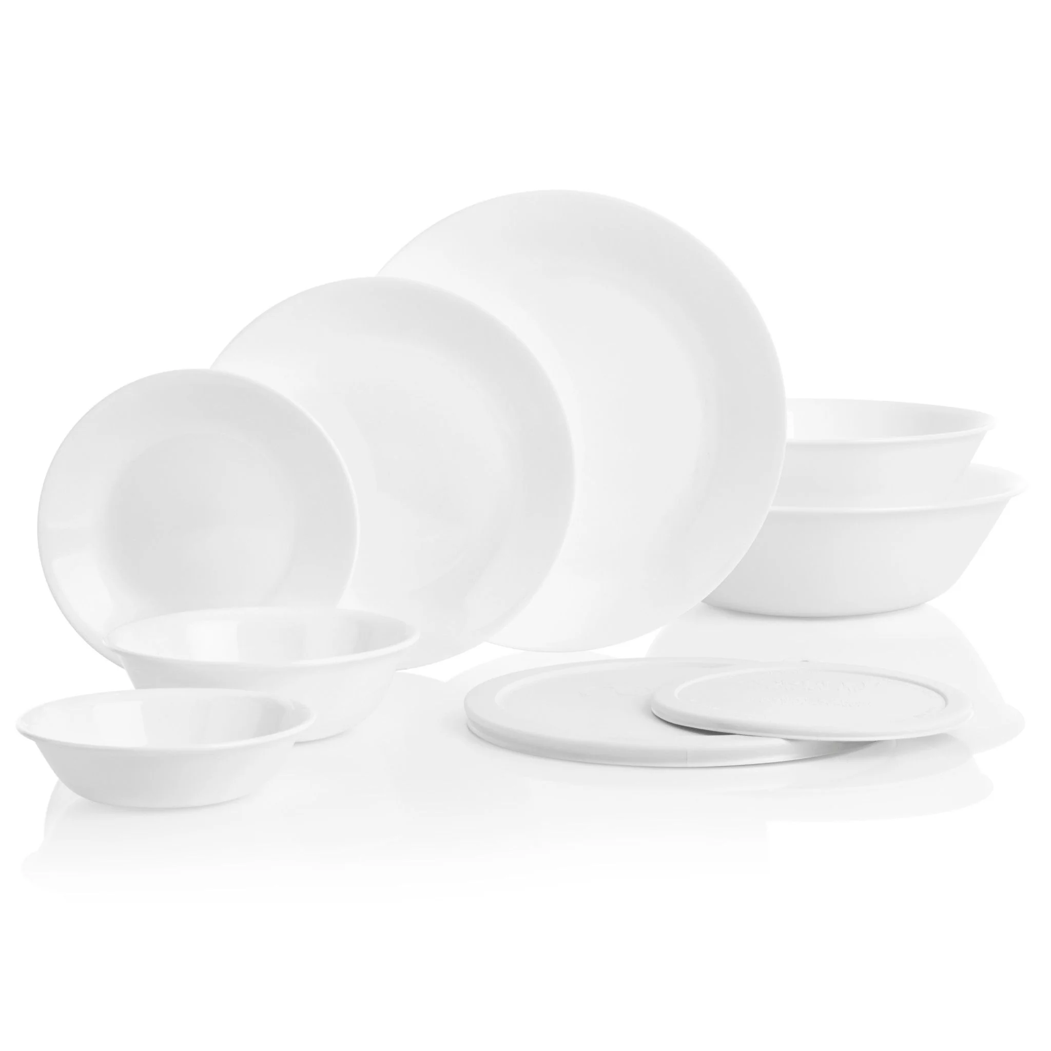 Image of Corelle® Winter Frost White 78-piece Dinnerware Set, Service for 12