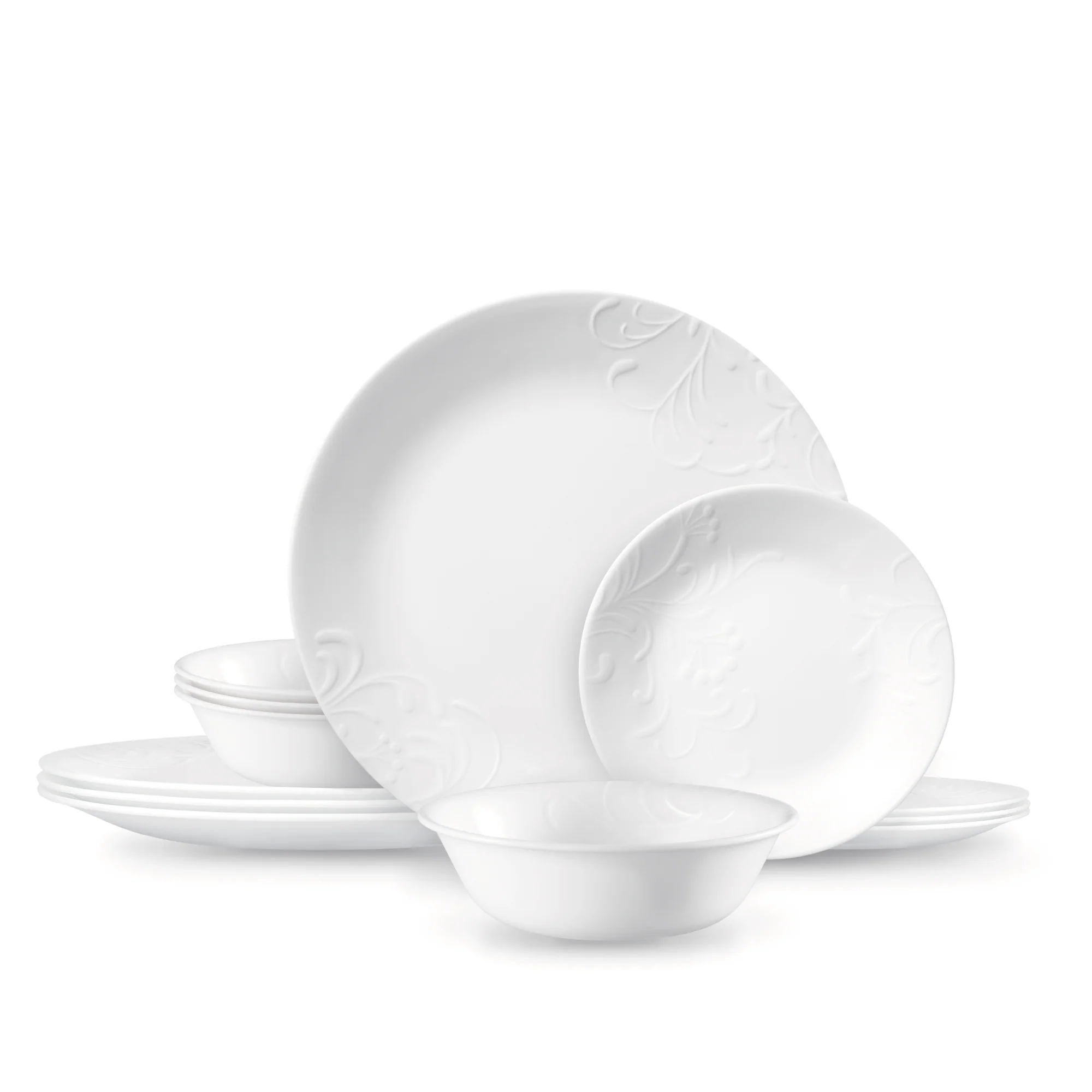 Image of Corelle® Madeline 12-piece Dinnerware Set, Service for 4