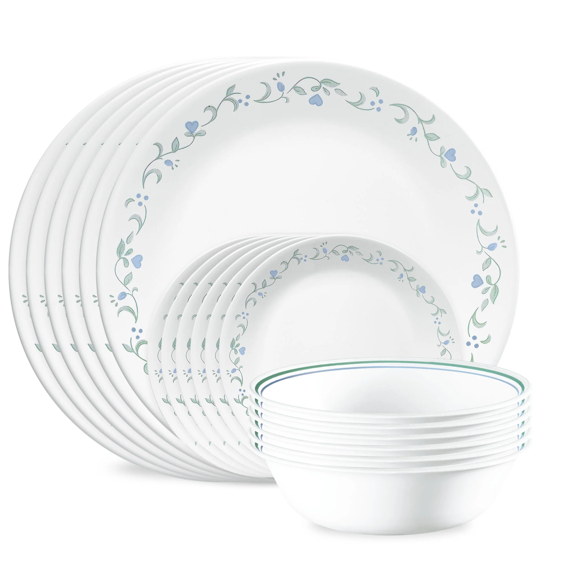 Image of Corelle® Country Cottage 18-piece Dinnerware Set, Service for 6