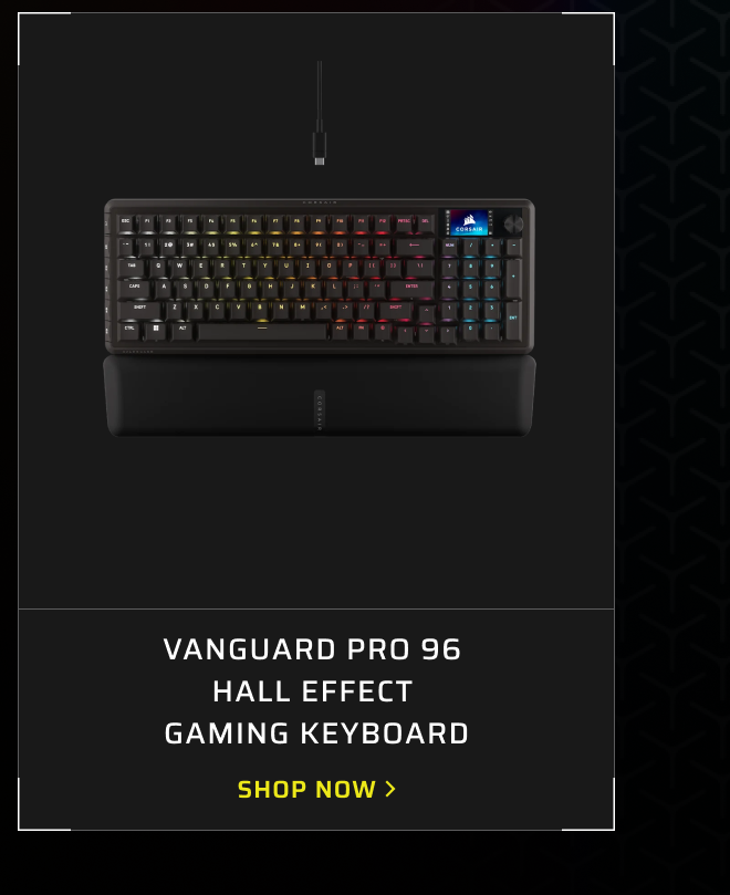 VANGUARD PRO 96  Hall Effect  Gaming Keyboard