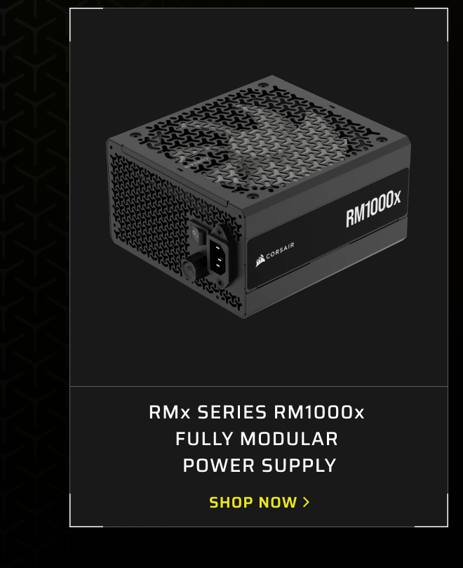 RMx Series RM1000x  Fully Modular  Power Supply
