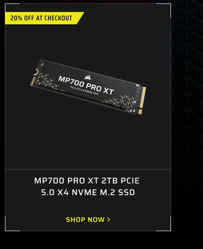 MP700 PRO XT 2TB PCIe  5.0 x4 NVMe M.2 SSD