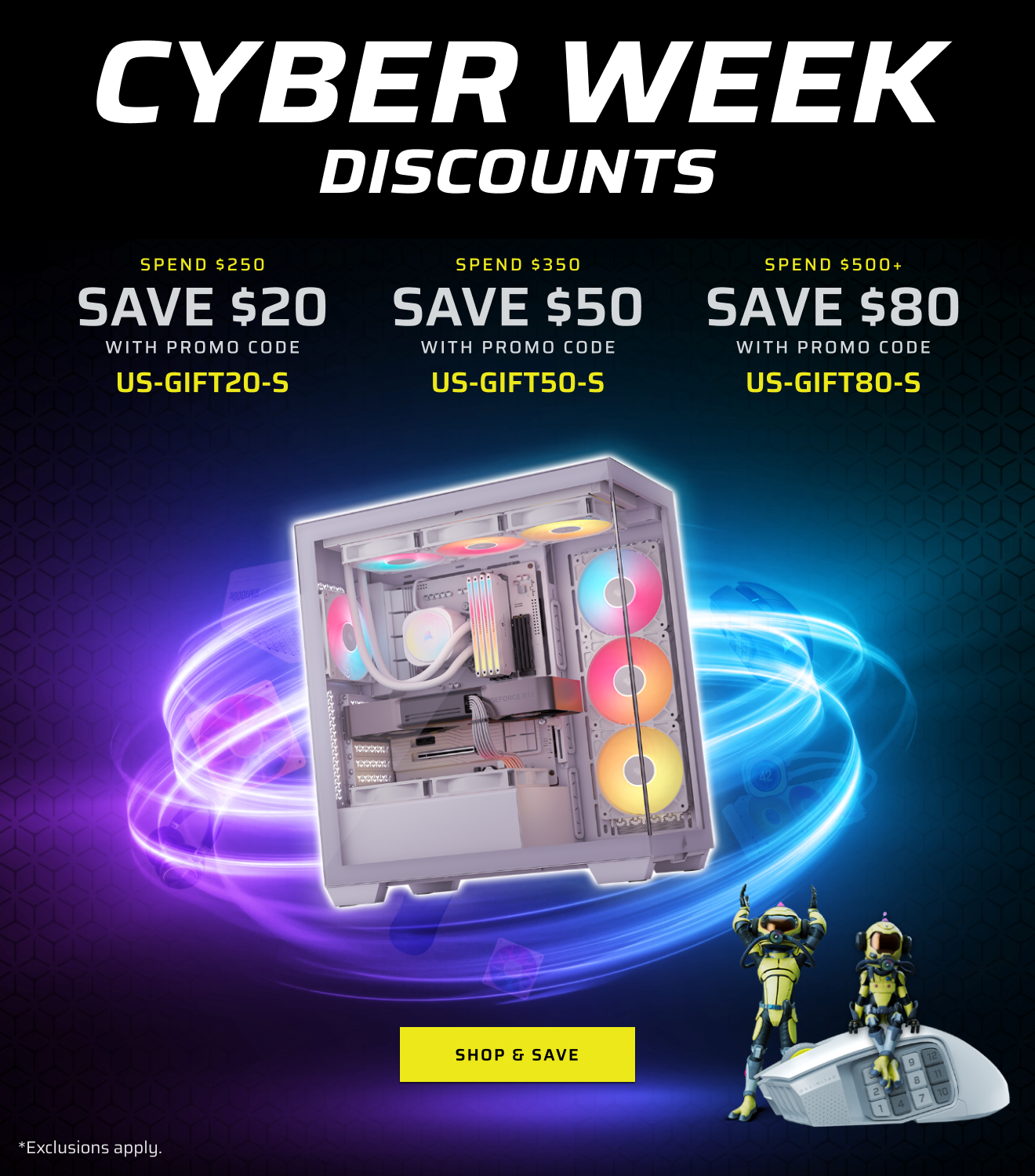 Cyber Week Discounts