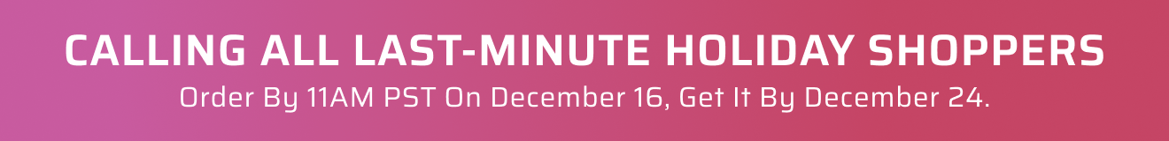 Calling All Last-Minute Holiday Shoppers
