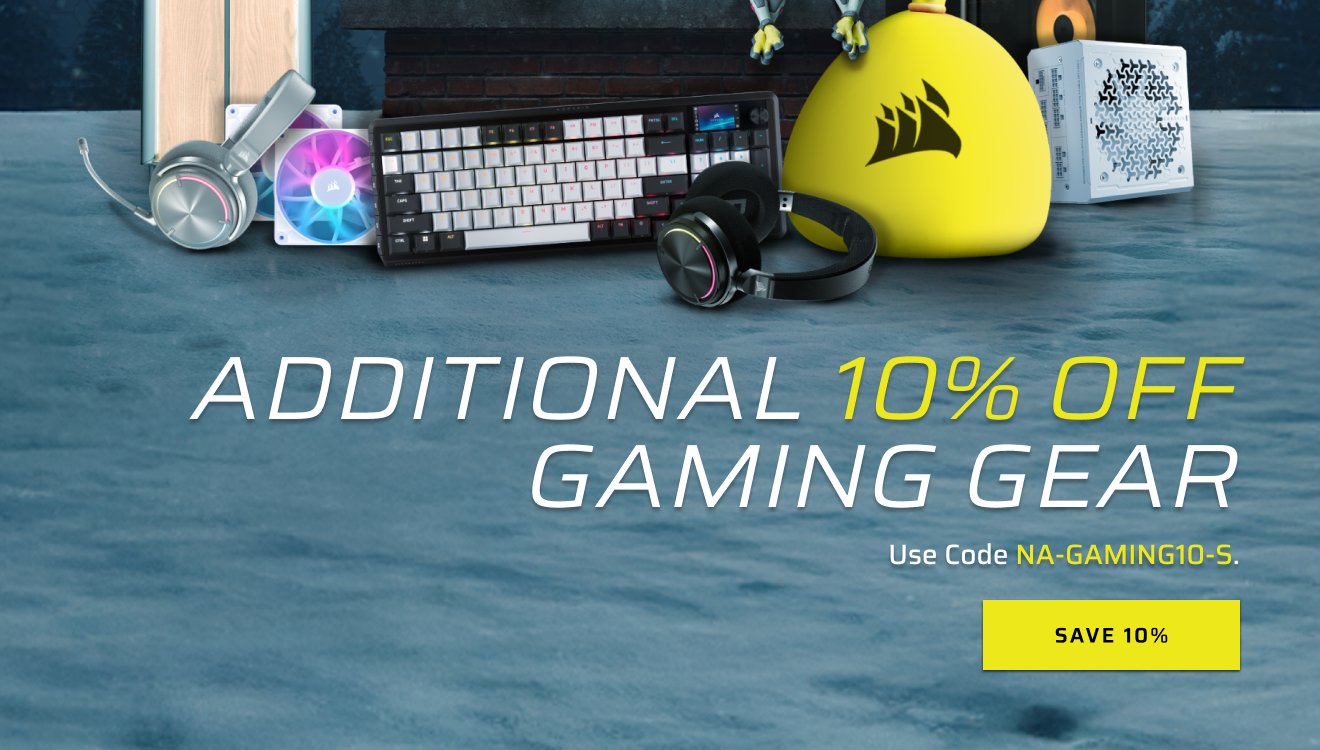 ADDITIONAL 10% OFF GAMING GEAR