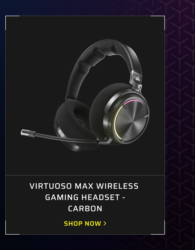 VIRTUOSO MAX WIRELESS Gaming Headset, Carbon