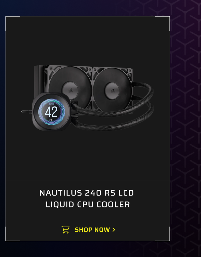 NAUTILUS 240 RS LCD Liquid CPU Cooler