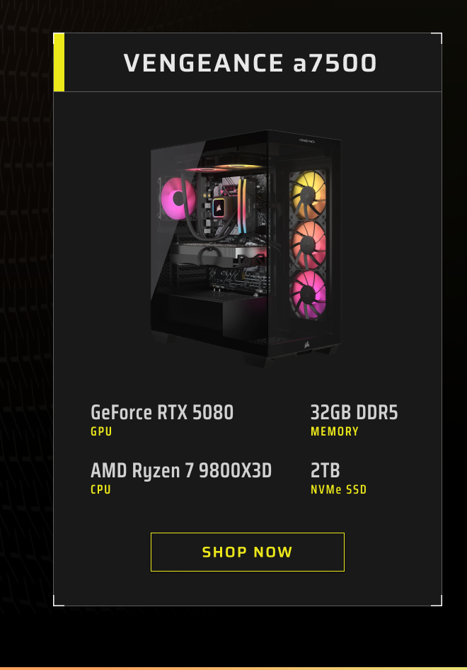 VENGEANCE a7500