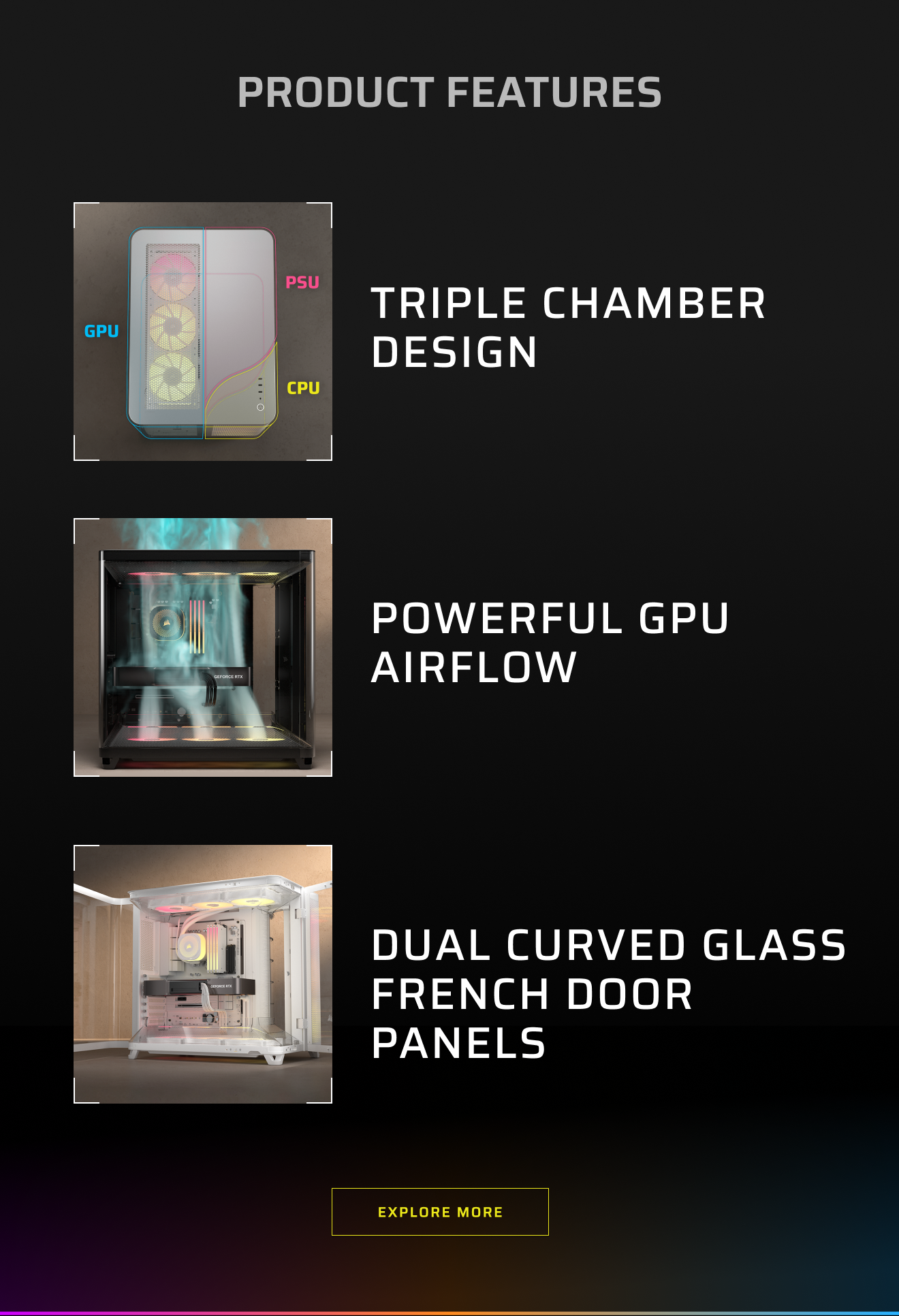 PRODUCT FEATURES