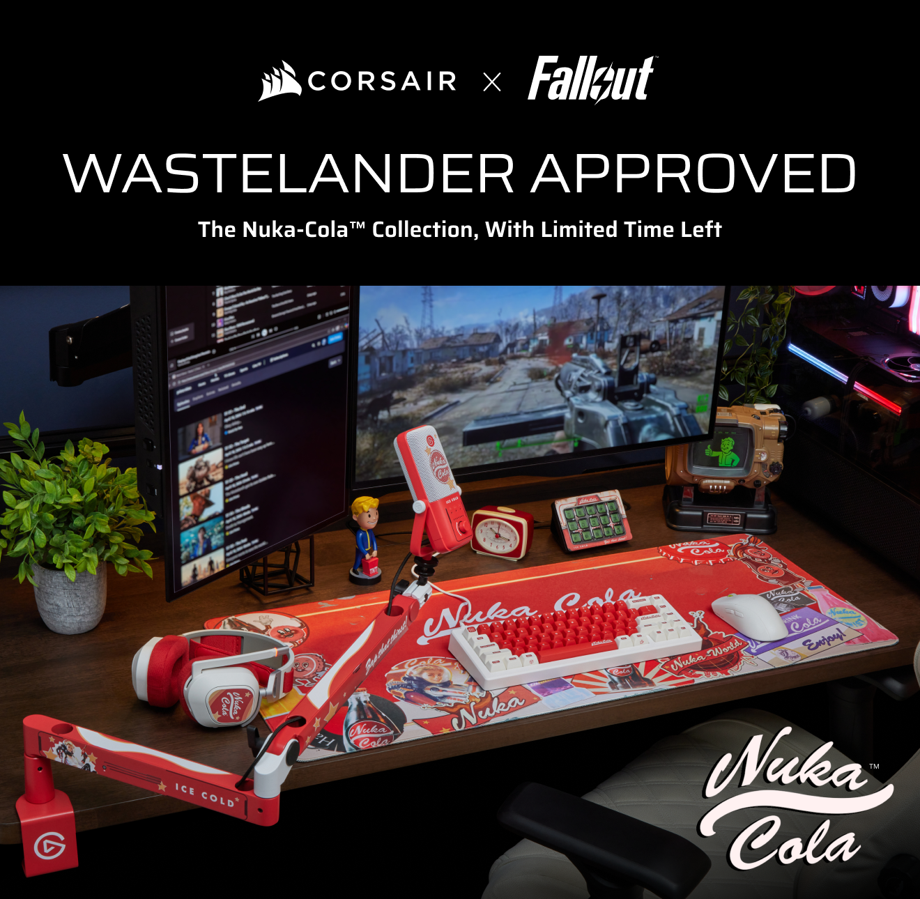 CORSAIR x Fallout: WASTELANDER APPROVED