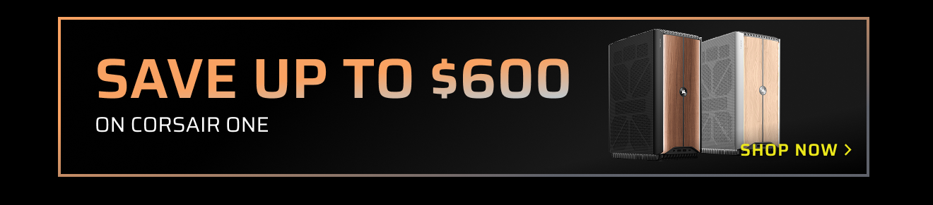 Save up to $600 on CORSAIR ONE