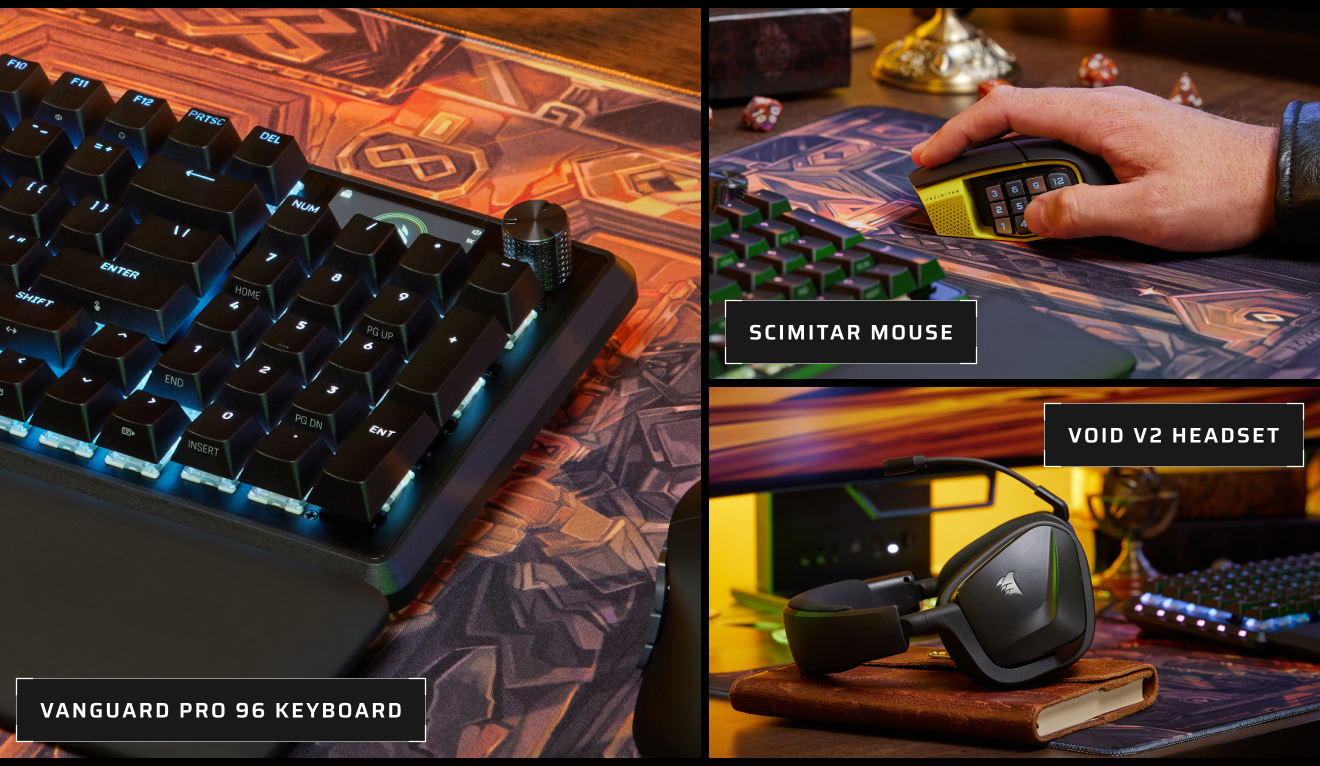 SAVE NOW Total Immersion. Total Domination. The best tech for your MMOs.