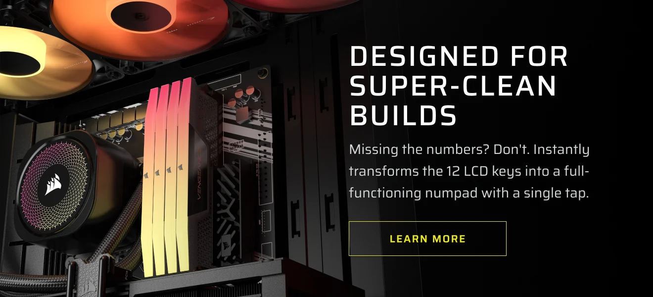 DESIGNED FOR SUPER-CLEAN BUILDS