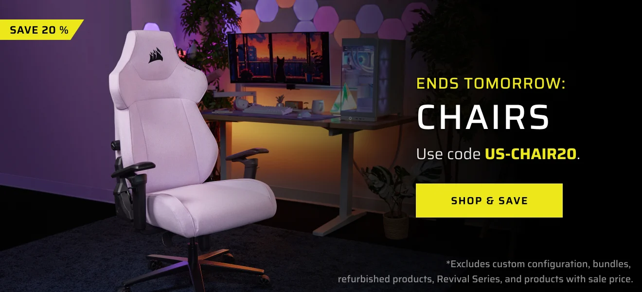Save 20&nbsp;% ENDS TOMORROW: CHAIRS