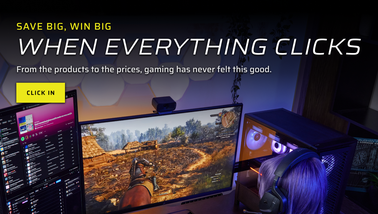 Save Big, Win Big When Everything Clicks