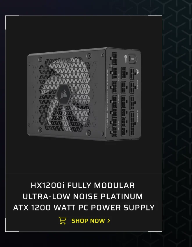 HX1200i Fully Modular  Ultra-Low Noise Platinum  ATX 1200 Watt PC Power Supply