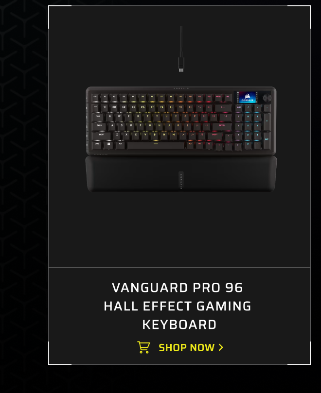 VANGUARD PRO 96 Hall Effect Gaming Keyboard