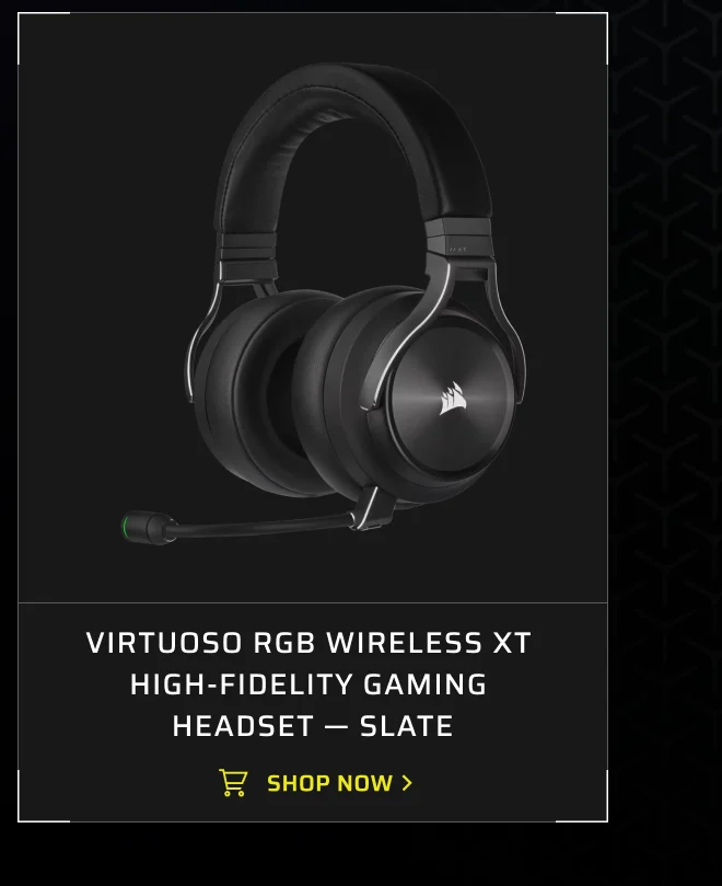 VIRTUOSO RGB WIRELESS XT High-Fidelity Gaming Headset — Slate