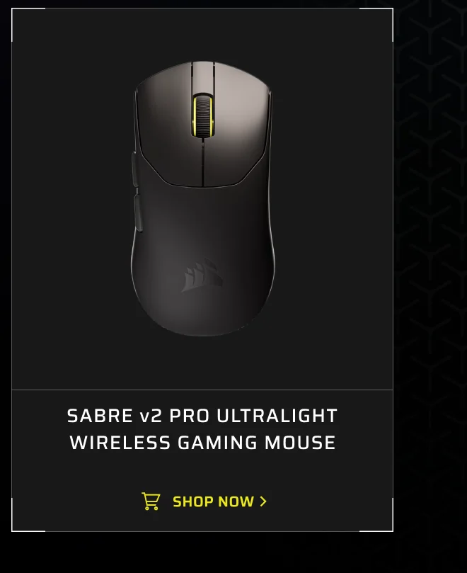 SABRE v2 PRO ULTRALIGHT WIRELESS Gaming Mouse