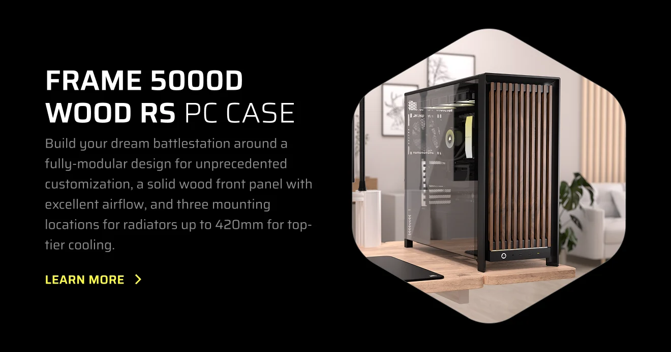 FRAME 5000D WOOD RS PC CASE 