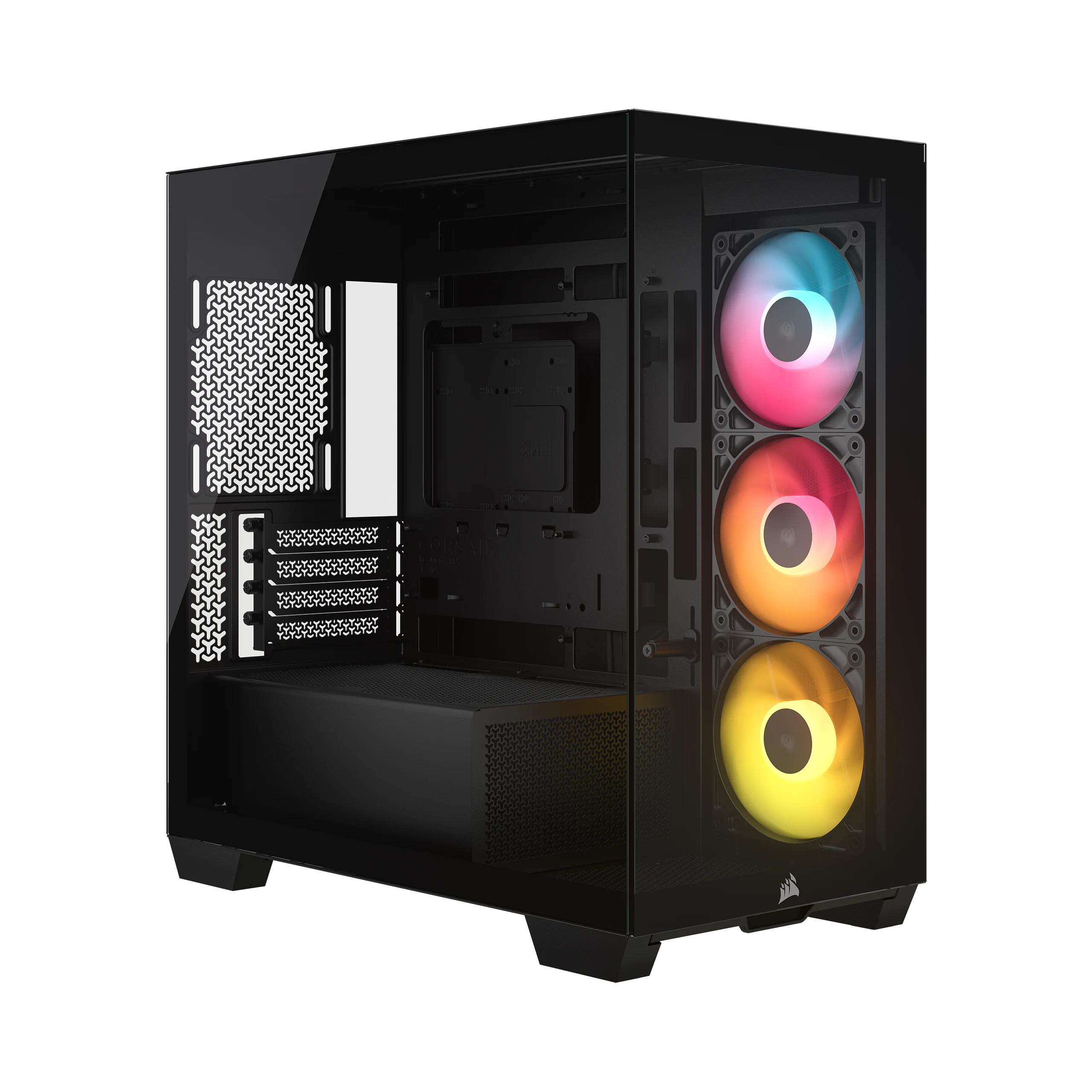 2800X RS-R ARGB Micro-ATX PC Case – Black