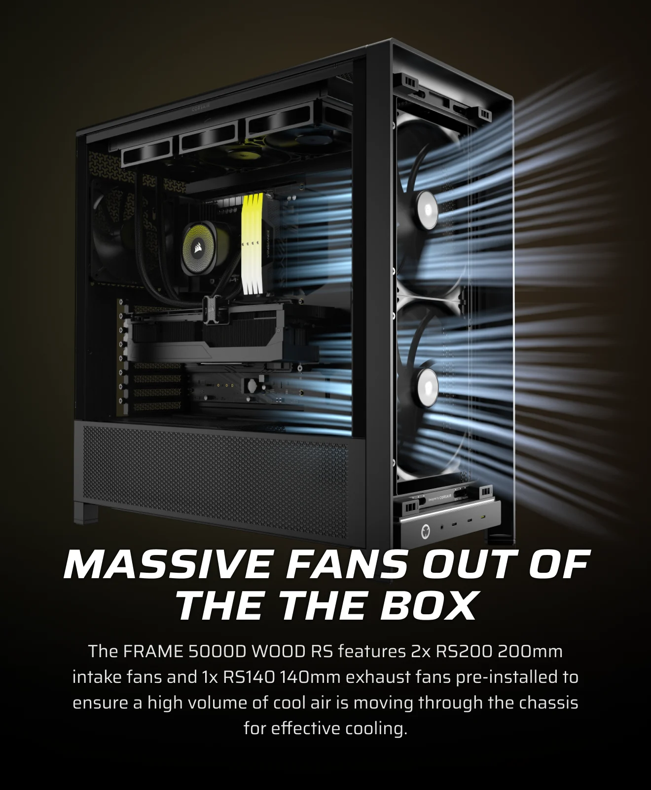MASSIVE FANS OUT OF THE BOX