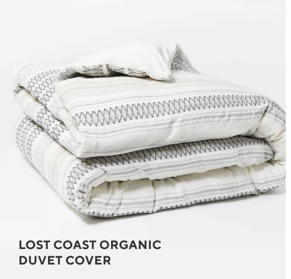 Lost Coast Organic Duvet Cover