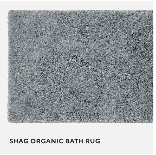 Shag Organic Bath Rug
