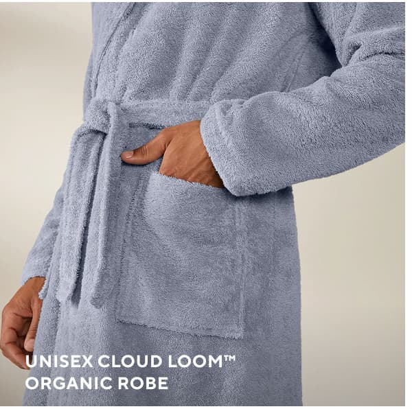 Unisex Cloud Loom Organic Robe