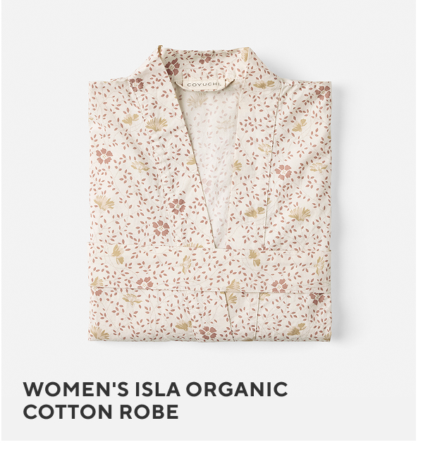 Women's Isla Organic Cotton Robe