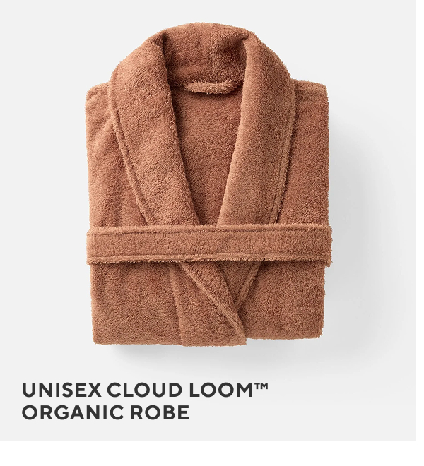 Unisex Cloud Loom Organic Robe