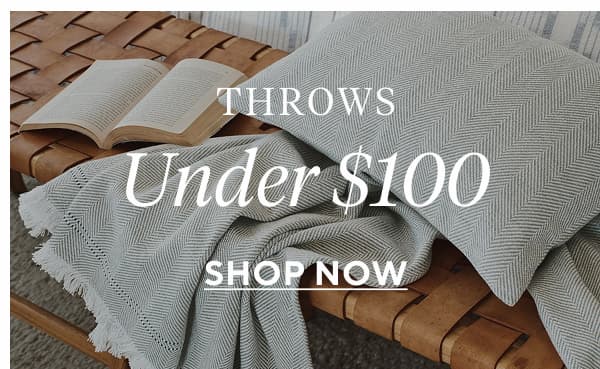 Throws Under $100 Shop Now