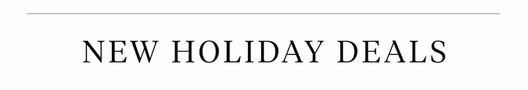 New Holiday Deals