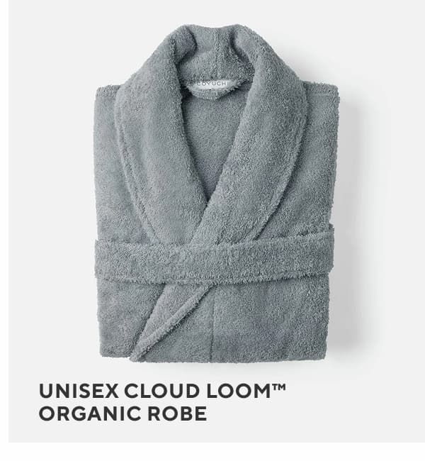 Unisex Cloud Loom Organic Robe