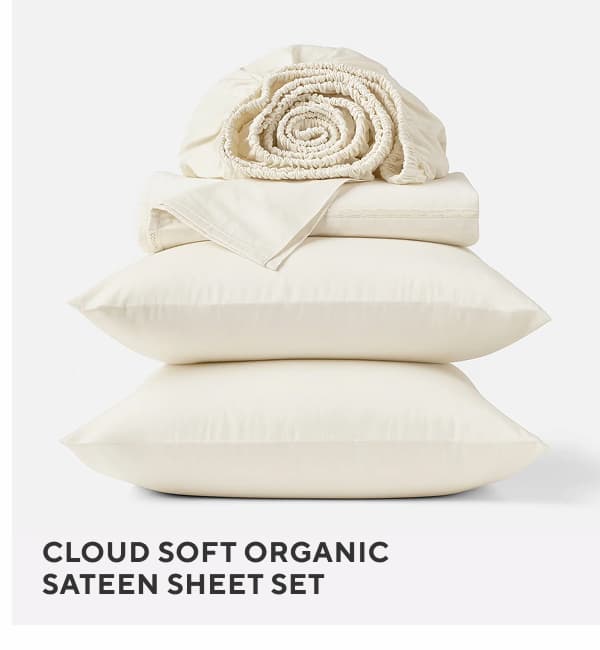 Cloud Soft Organic Sateen Sheet SEt
