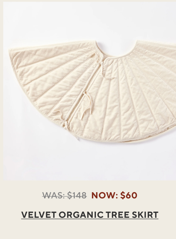 Velvet Organic Tree Skirt