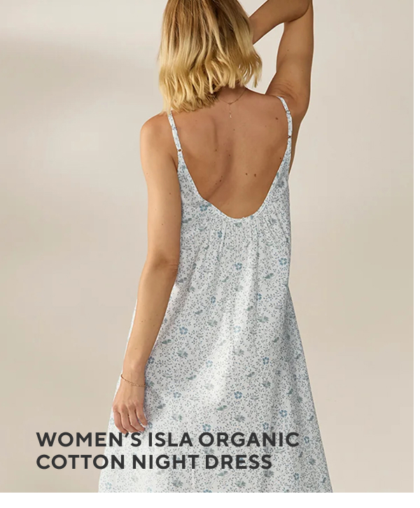 Women's Isla Organic Cotton Night Dress
