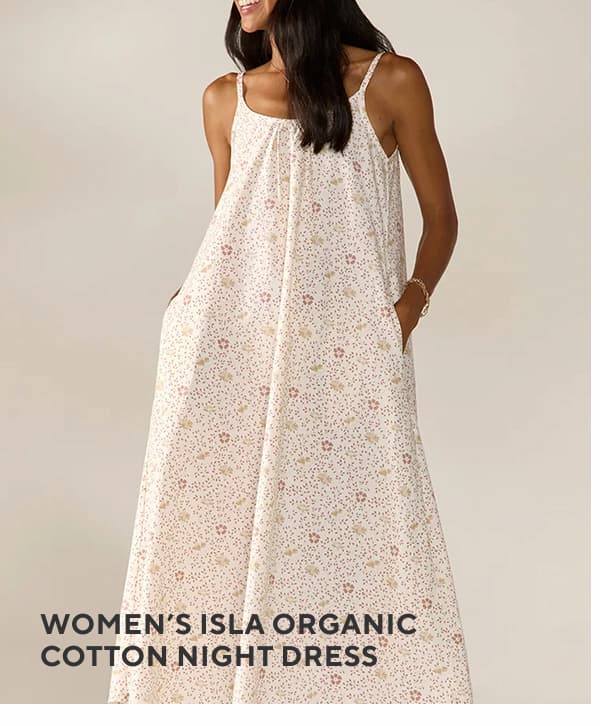 Women's Isla Organic Cotton Night Dress