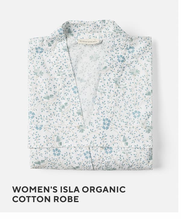 Women's Isla Organic Cotton Robe