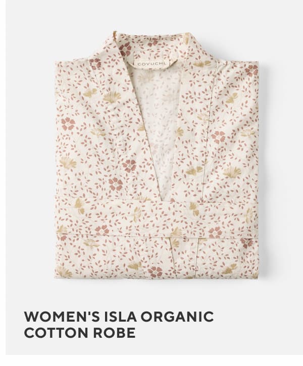 Women's Isla Organic Cotton Robe