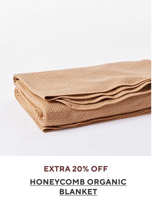 Honeycomb Organic Blanket