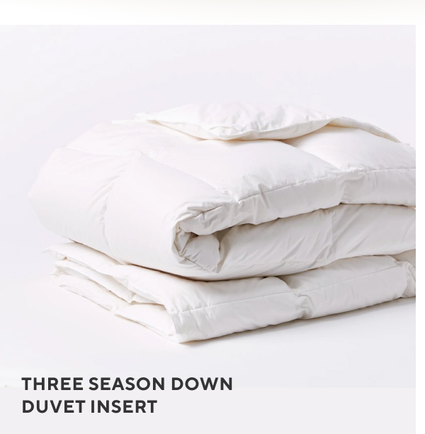 Three Season Down Duvet Insert