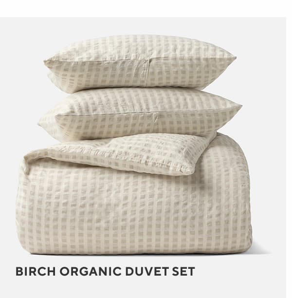 Birch Organic Duvet Set