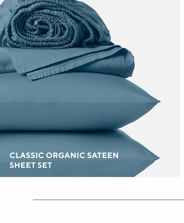 Classic Organic Sateen Sheet Set