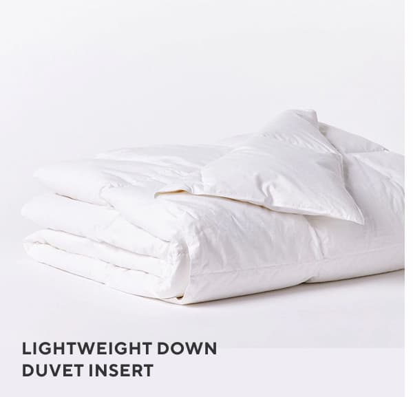 Lightweight Down Duvet Insert
