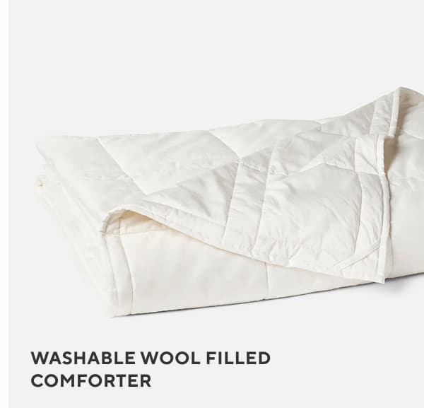 Washable Wool Filled Comforter
