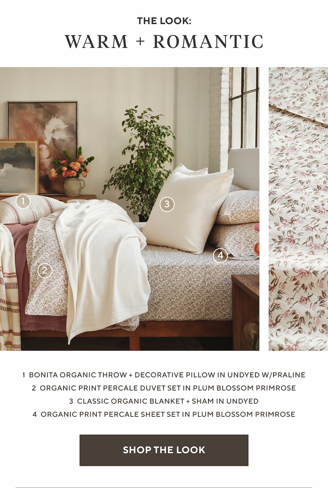The Look:  WARM + ROMANTIC Shop The Look