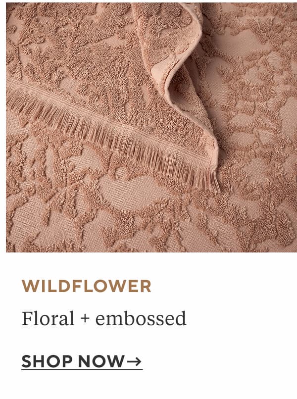 WIldflower Floral + embossed Shop Now