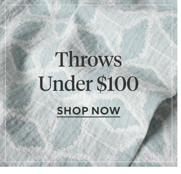 Throws Under $100 Shop Now