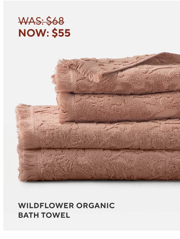 Wildflower Organic Bath Towel